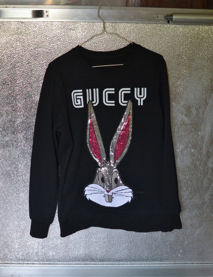 Gucci bunny sweatshirt on sale