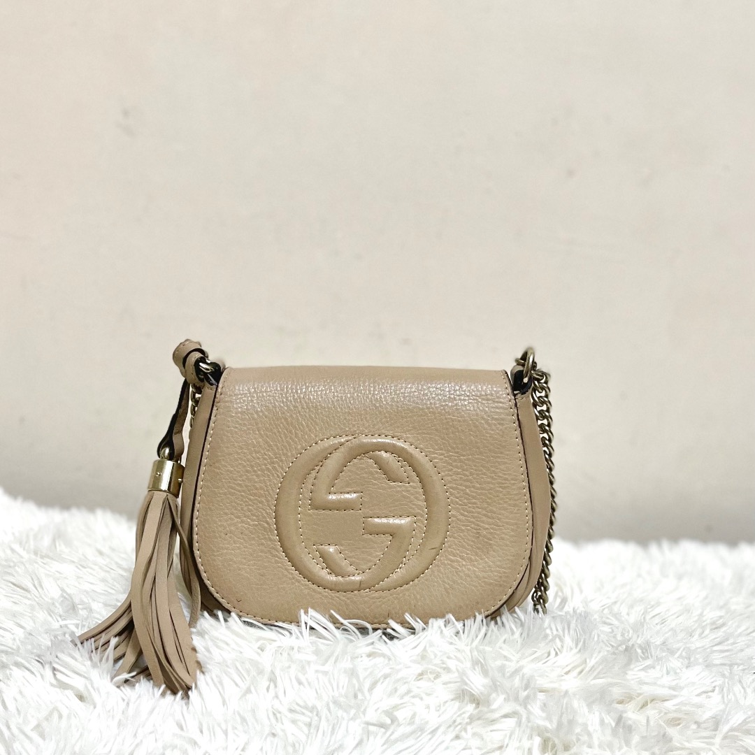 GUCCI SOHO CHAIN CROSSBODY Women s Fashion Bags Wallets Cross