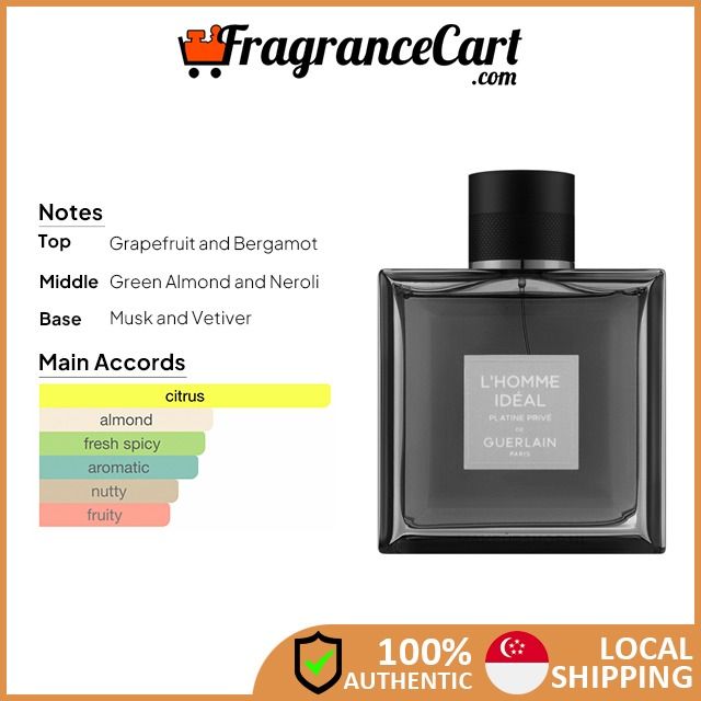 Guerlain L'Homme Ideal Platine Prive EDT for Men (100ml