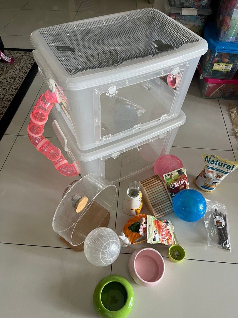 Hamster DIY cage Pet Supplies Homes Other Pet Accessories on