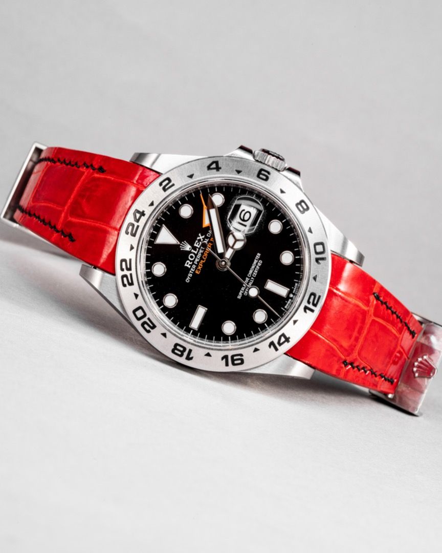 Rolex Explorer Red Hand Rolex Explorer Stainless Steel 16570 Stock
