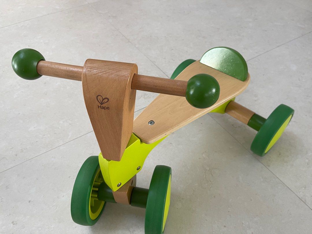 Hape wooden outlet trike