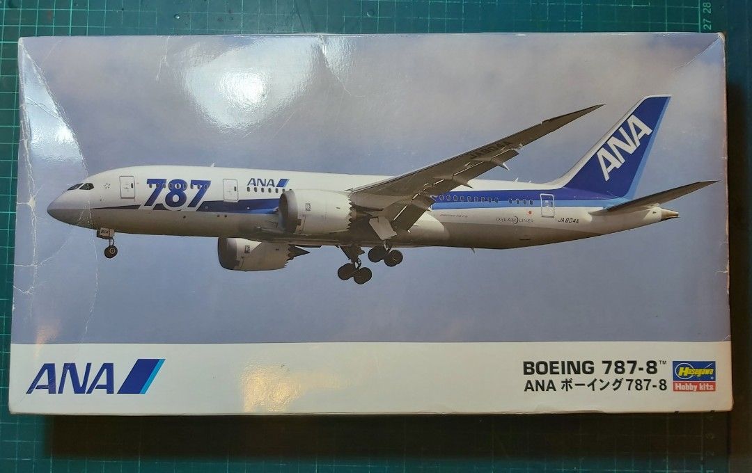 Hasegawa 1/200 Boeing 787 波音787 ANA 全日空飛機模型no tamiya 