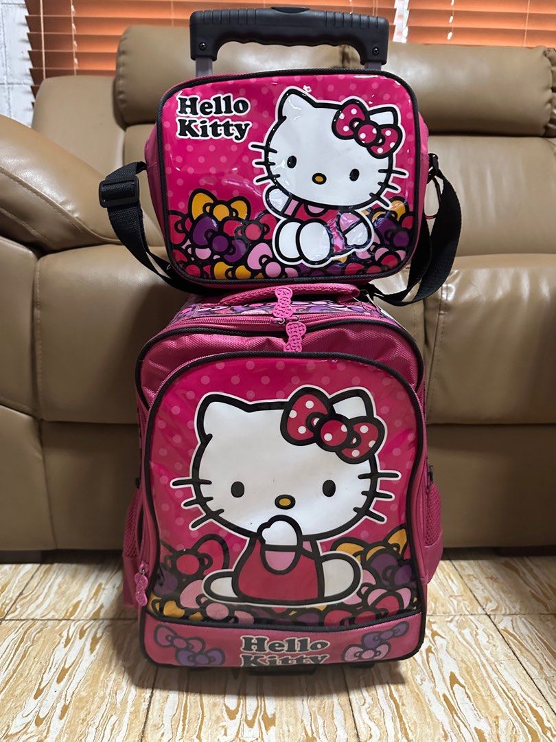 Hello kitty school bag sales