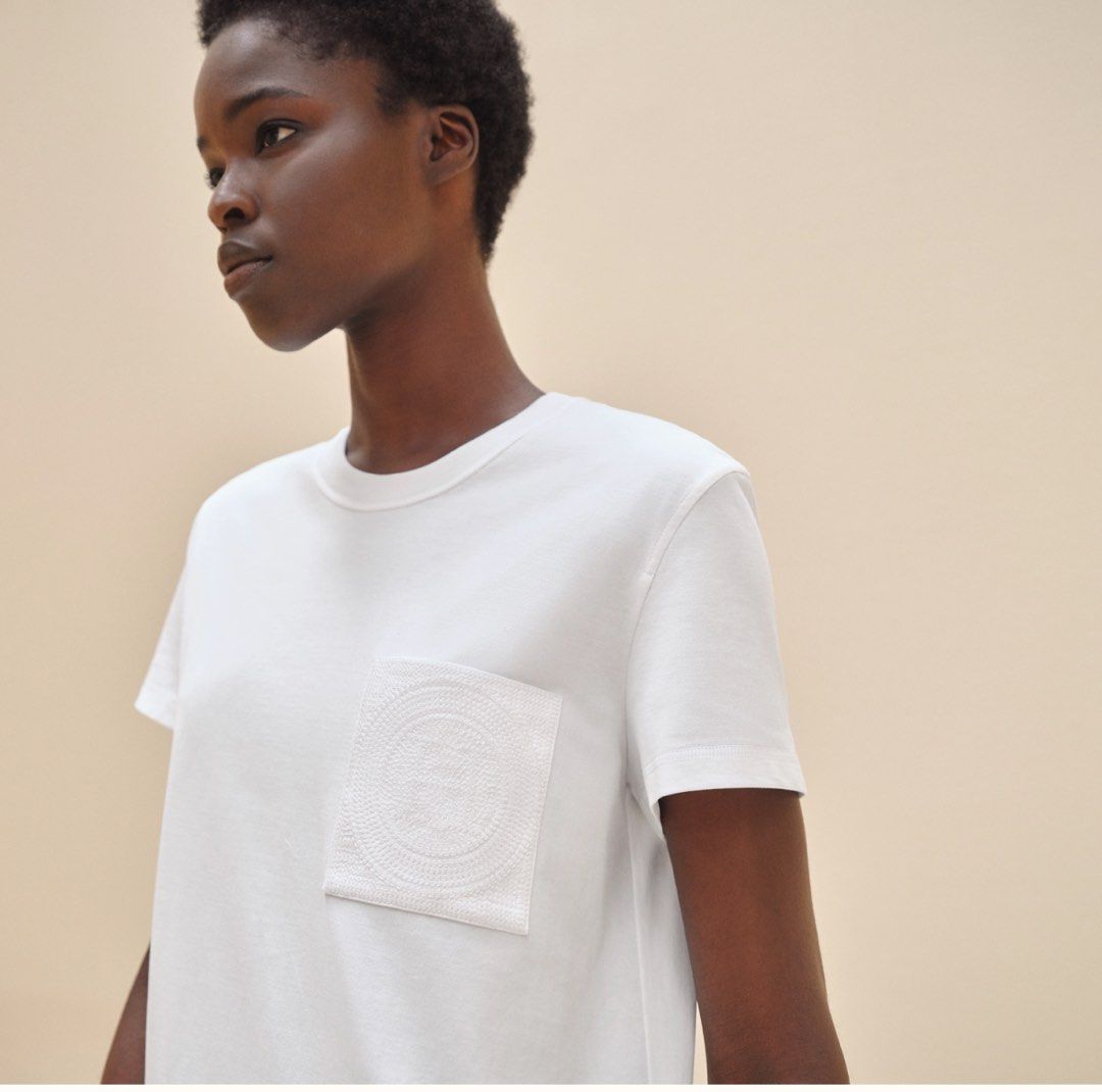 Hermes white deals dress
