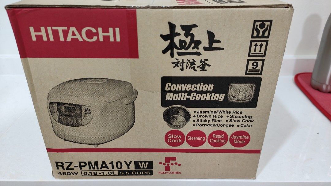 Hitachi RZPMA10Y Rice Cooker 1.0L, TV & Home Appliances, Kitchen