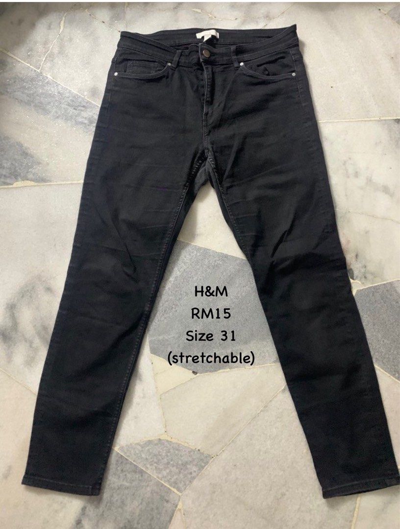 H M jeans black Women s Fashion Bottoms Jeans Leggings on
