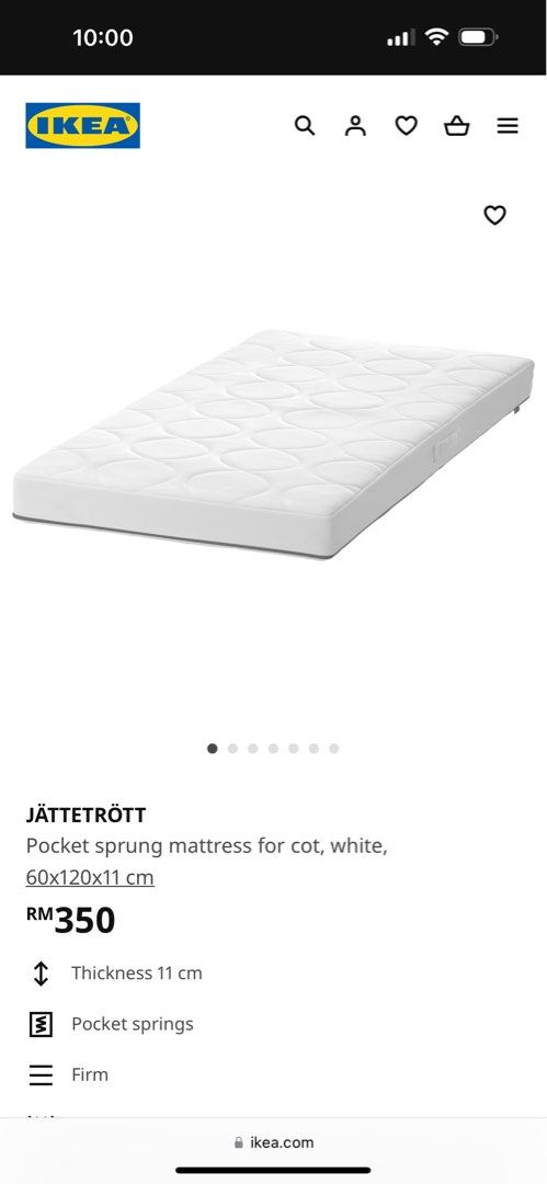 Ikea sales hansbo mattress