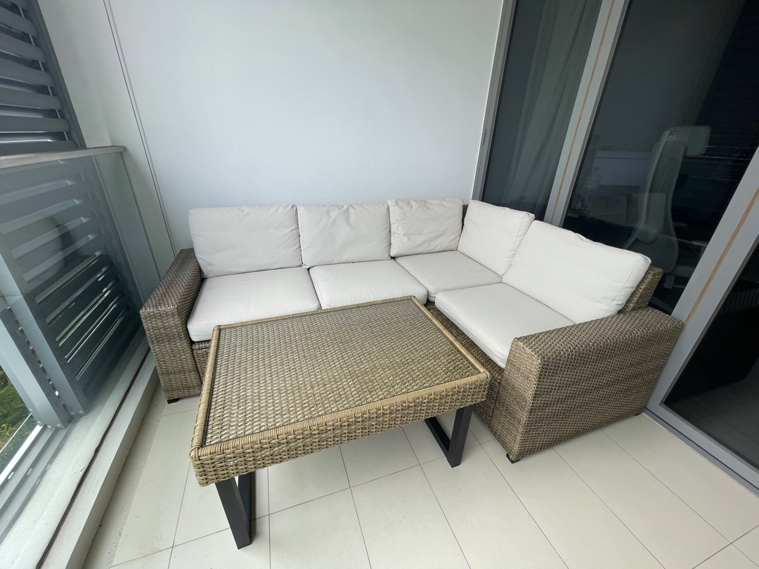 Ikea Solleron outdoor furniture set, Furniture & Home Living, Outdoor