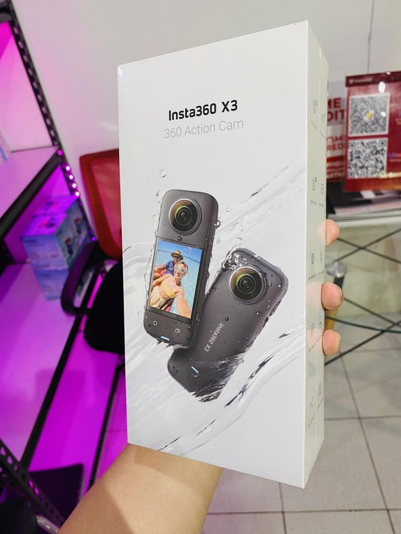 Insta360 ONE X3 Pocket 360 Action Camera (Category: Video Cameras) located in Makati City. Submitted by techubstoreandaccessories (Listing ID 1281615380, Image 3). Description: 📣 INSTA360 PROMO‼️ APPLICABLE FOR CASH AND BANK TRANSFER PAYMENT ONLY! ▪️ Insta360 ONE X3 Pocket 360 Action Camera- 25,890.00 ▪️ Insta360 GO 3 Tiny Mighty Action Camera 128GB Black/White - 25,000.00 ▪️ Insta360 FLOW WHITE & GRAY - 7,470.00 ▪️ Insta360 LINK 4k Webcam - 15,