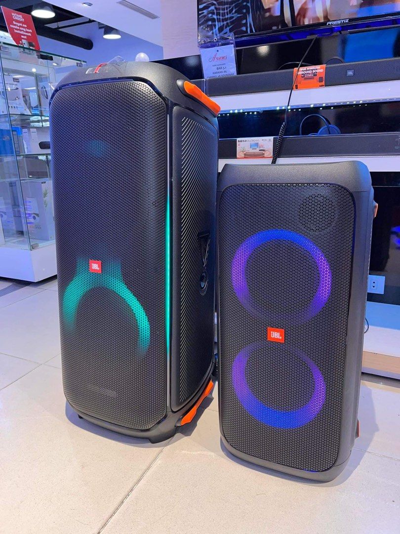 JBL Partybox Speakers🔊 (Category: Soundbars, Speakers & Amplifiers) located in Manila. Submitted by almnantnr (Listing ID 1281550688, Image 2). Description: Note: For Cash Payment Only For Sale! We Have Physical Stores. Note: Cash ONLY! Or COD (charges may applied) JBL PARTY BOX Partybox 110 - 17,990 Partybox 710 - 34,490 Partybox otg Cash 18,290 Partybox encore cash 14,790 Partybox encore party Cash 19,700 1year warranty Parts with 7 days repla