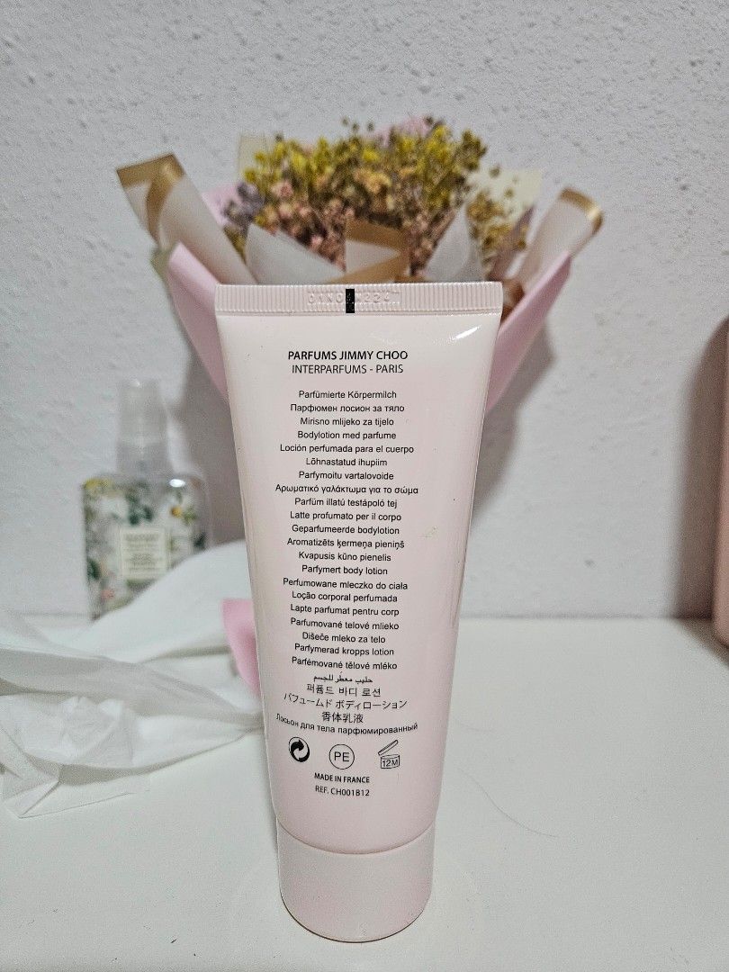 Jimmy Choo Lait Parfume Pour Le Corps Perfume Body Lotion 100ml
