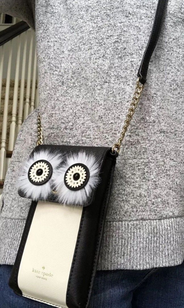Kate spade clearance owl phone crossbody