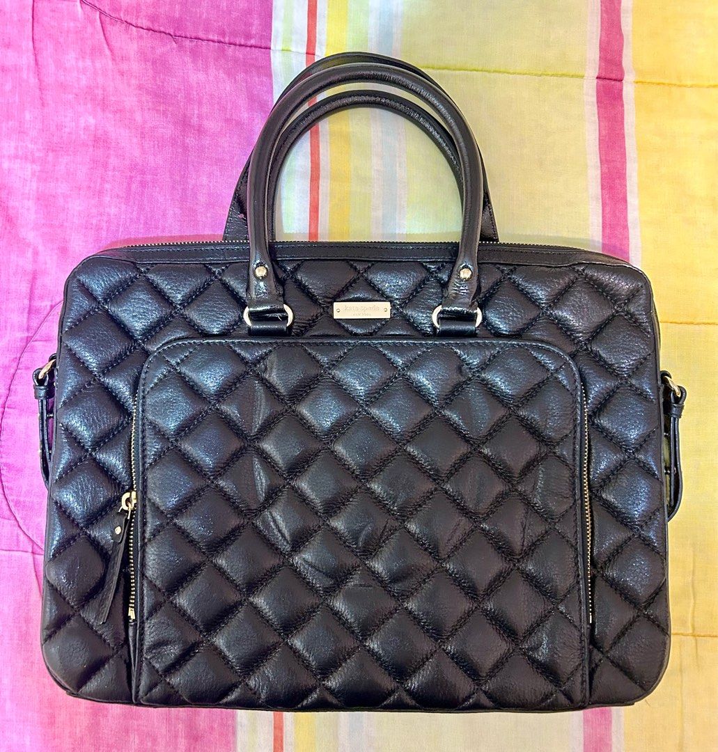 Kate Spade Quilted Laptop Bag Luxury Bags Wallets on Carousell