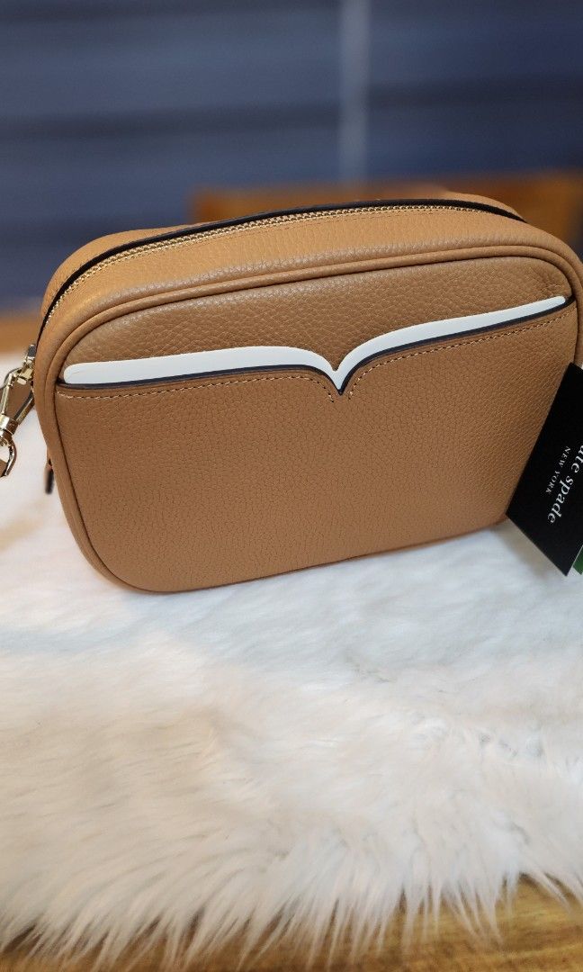 KATE SPADE Textured Zip Closure Crossbody Bag (Category: Luxury Bags & Wallets) located in Daet. Submitted by BagMom (Listing ID 1281456245, Image 3). Description: KATE SPADE Textured Zip Closure Crossbody Bag 👉brand new 👉with dust bag 👉Swipe for detailed pics 👉cash only/layaway Disclaimer: BagMom is not associated with the brand featured.All copyrights reserved to the original brand holders..