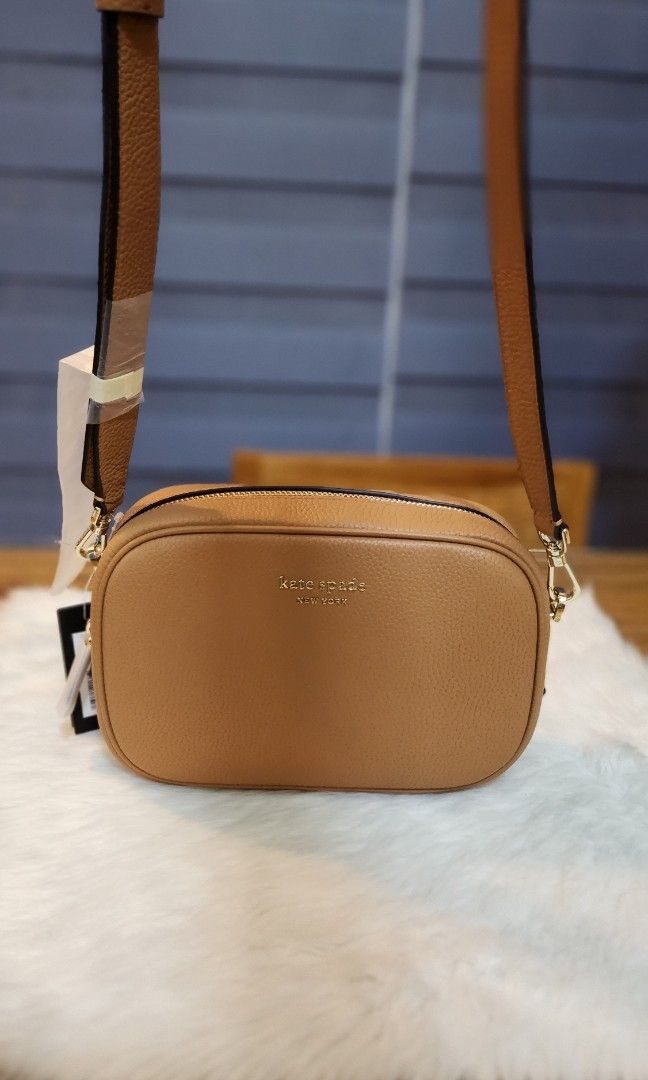 KATE SPADE Textured Zip Closure Crossbody Bag Luxury Bags