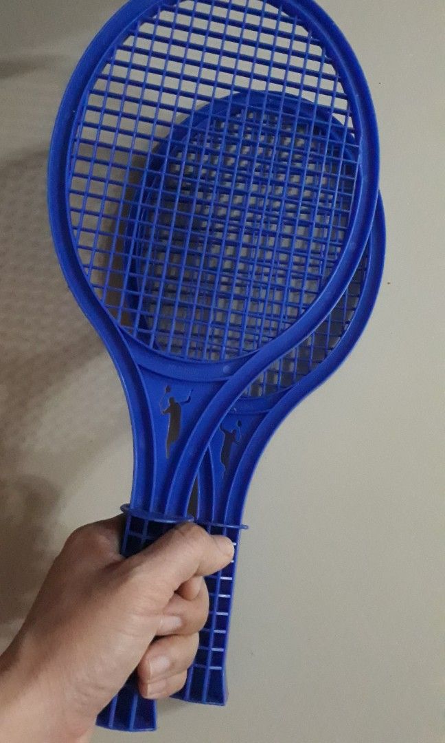Small Plastic Badminton Racket Kids Plastic Badminton Racket, Sports Equipment, Sports & Games, Racket ...