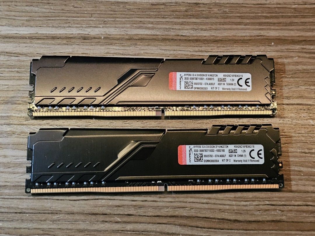 Hyperx fury cheap 2666 c16 2x8gb