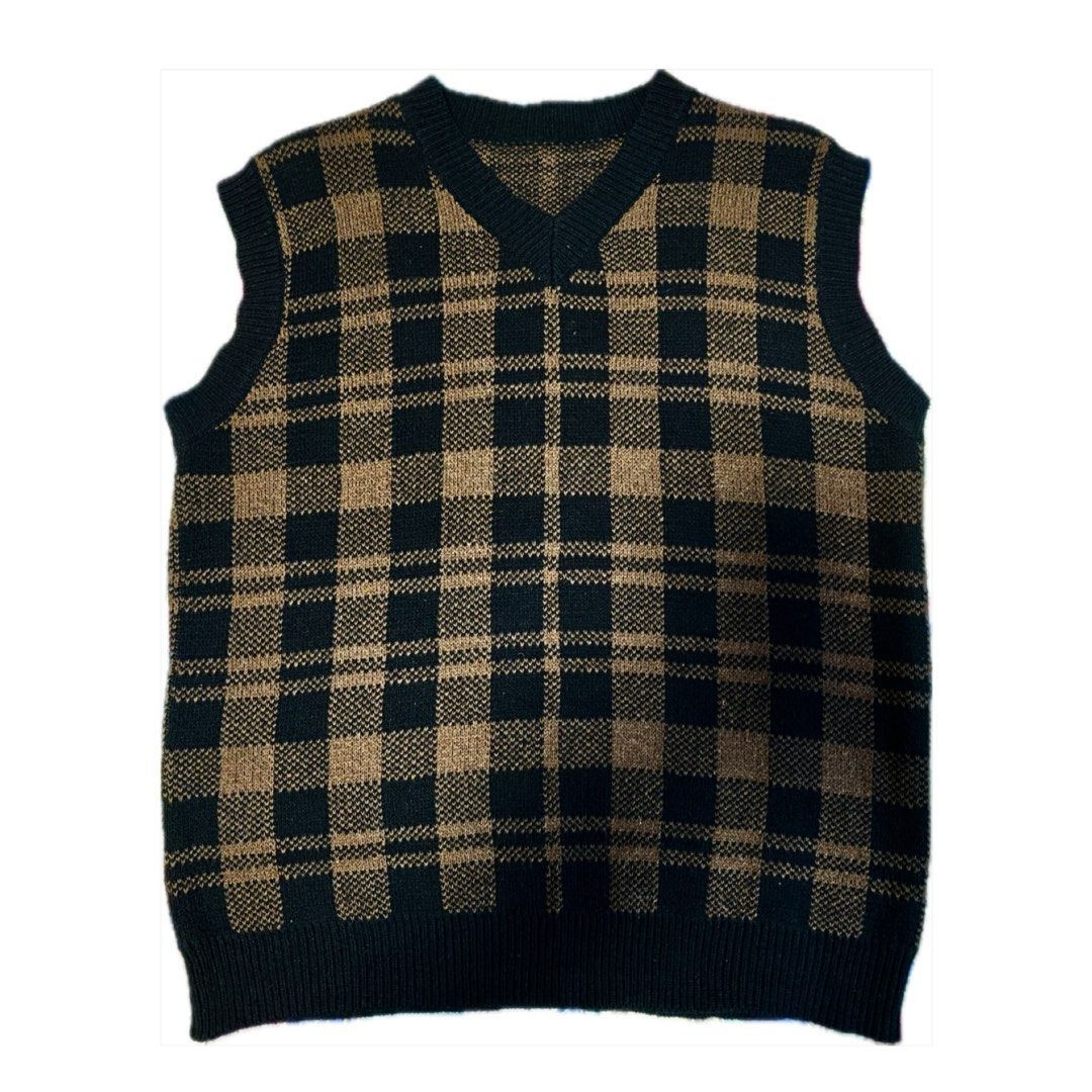 Knitted Vest Sweater Vest Men s Fashion Coats Jackets and