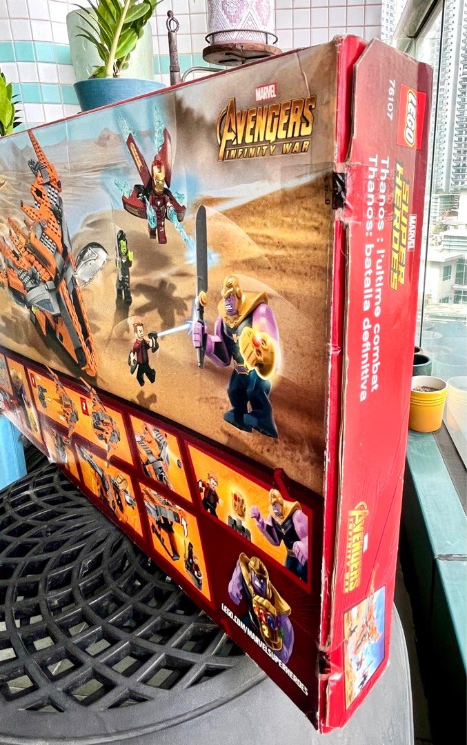 Lego thanos outlet batalla definitiva