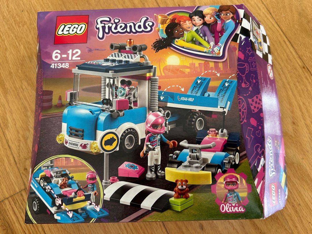 Lego Friends 41348 racing car and truck Hobbies Toys Toys