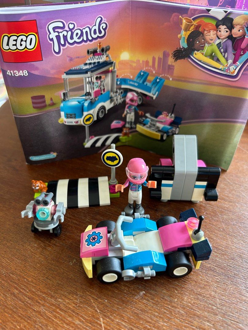 Lego friends hotsell racing car