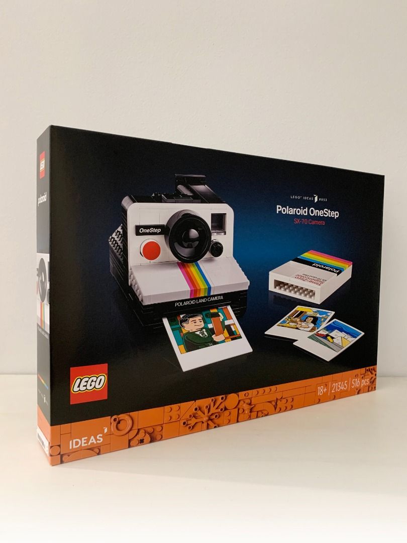 LEGO Polaroid OneStep SX 70 Camera, Hobbies & Toys, Toys & Games on  Carousell
