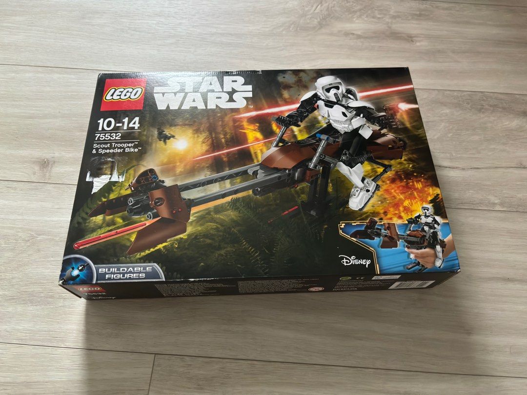 Lego star wars scout trooper & speeder bike 75532 cheap