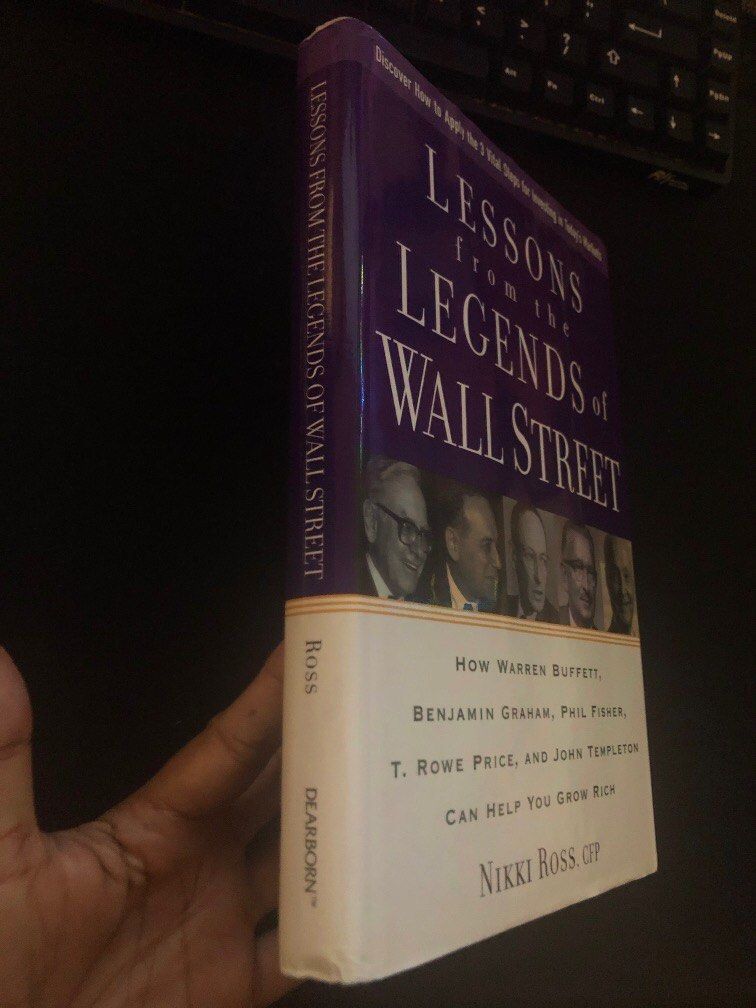 Lessons from the Legends of Wall Street, Hobbies & Toys, Books ...