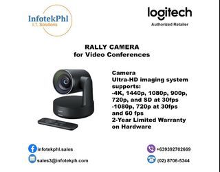LOGITECH RALLY CAMERA for Video Conferences