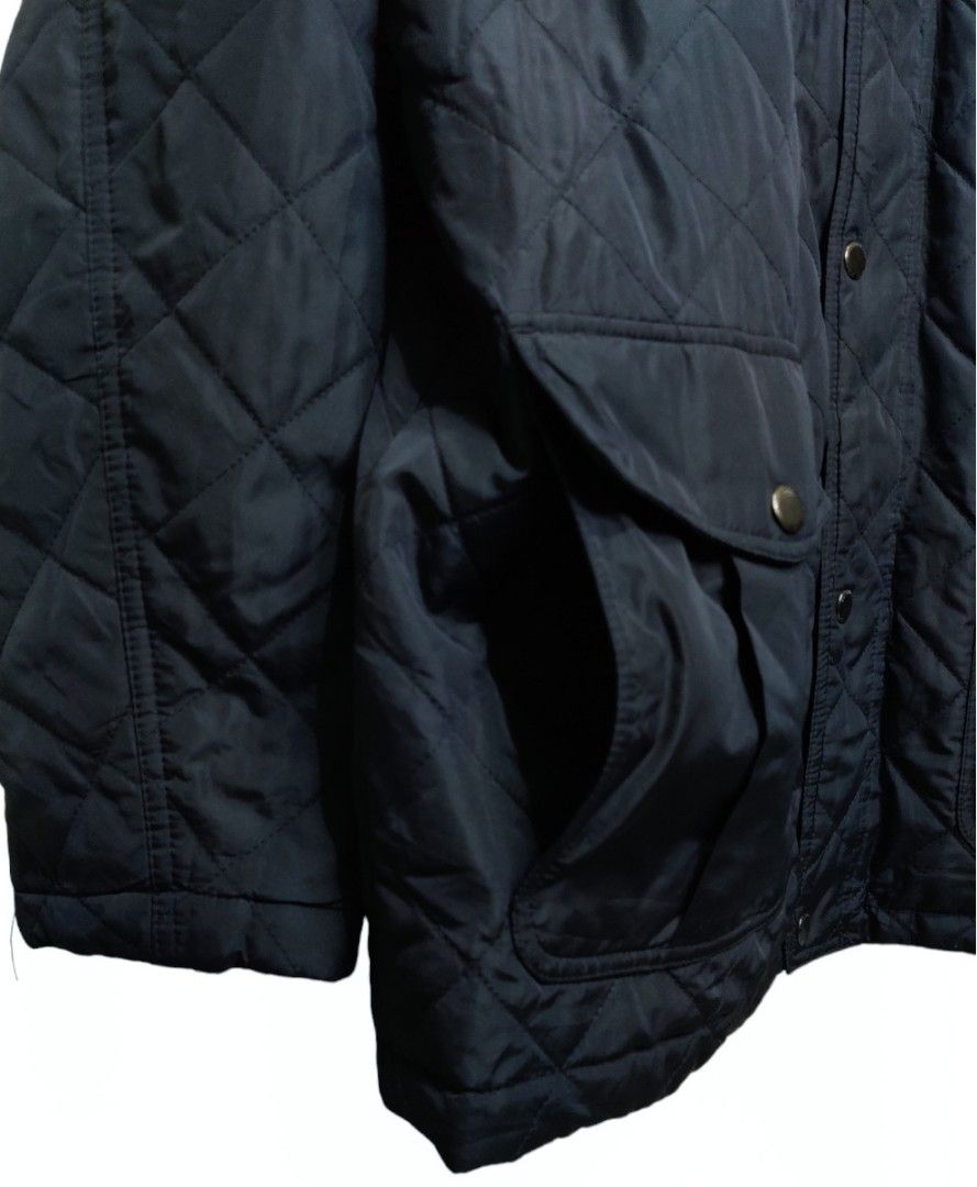 XXL LONDON FOG Men s Corduroy Trim Layered Quilted Jacket Men s Fashion Coats Jackets and Outerwear on Carousell