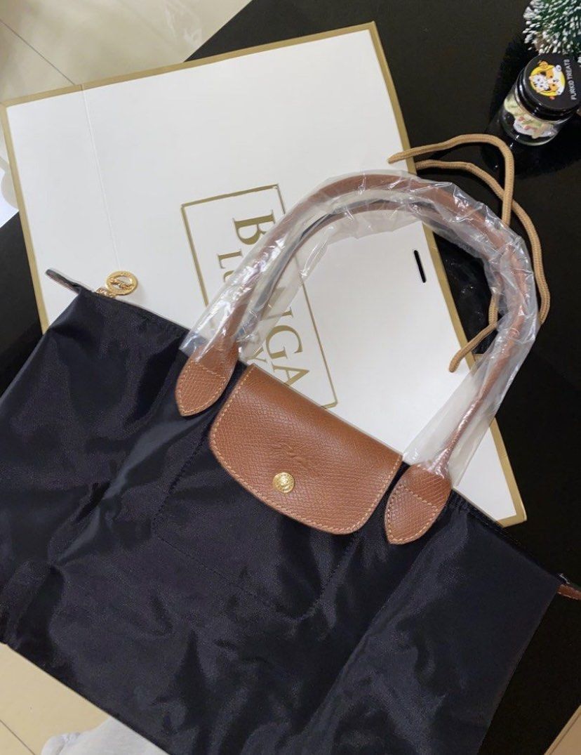 Longchamp le store pliage black medium