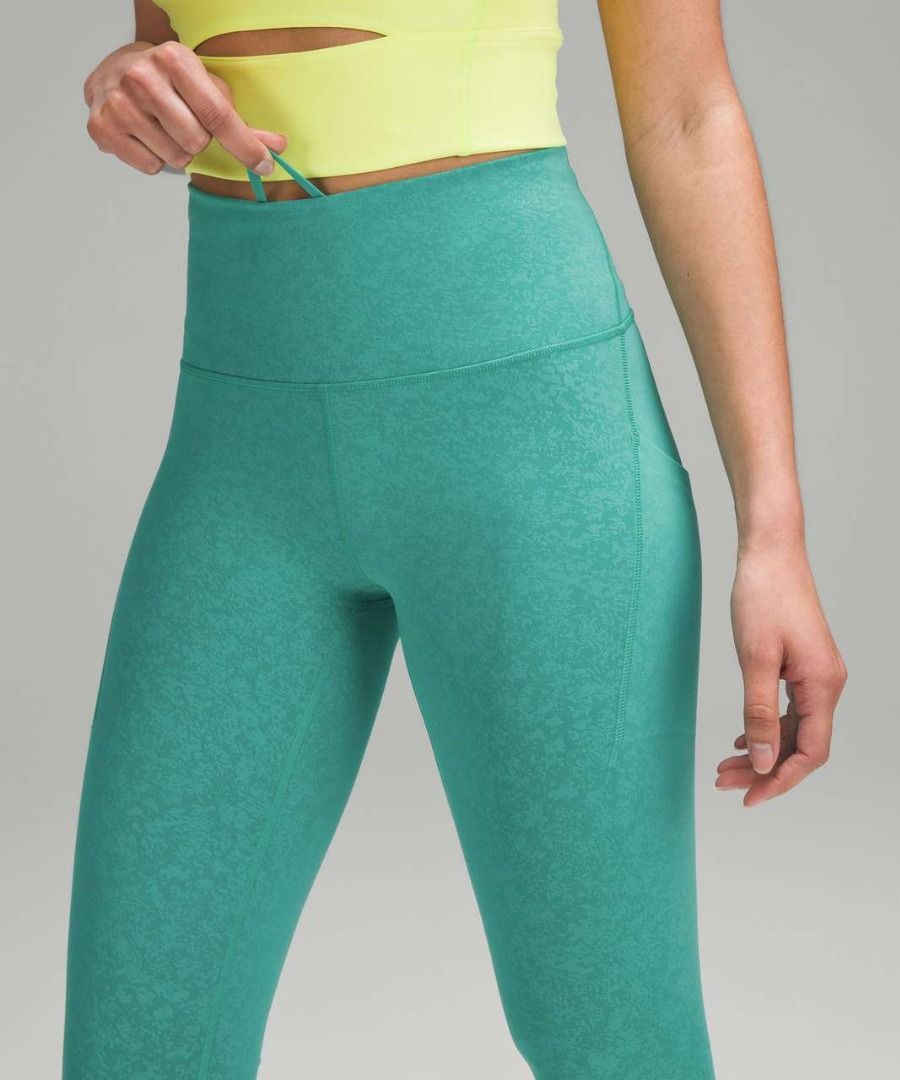 Size 4) BNWT Lululemon Align Pants with Pockets in Maldives Green, Women's  Fashion, Activewear on Carousell