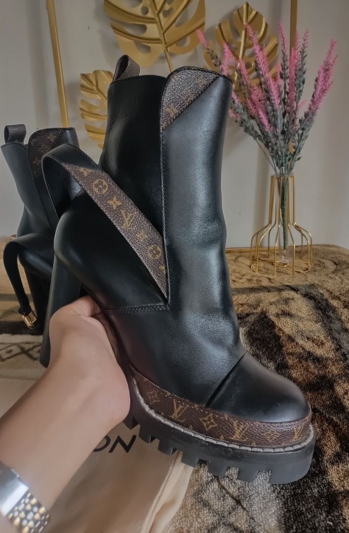 LV boots for sale Women s Fashion Footwear Boots on Carousell