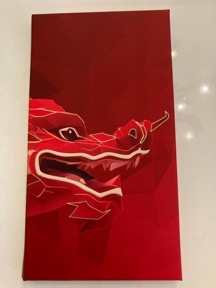 Maybank 2024 Red Packet Ang Pao CNY of Dragon Premium Design (8 pcs + 1