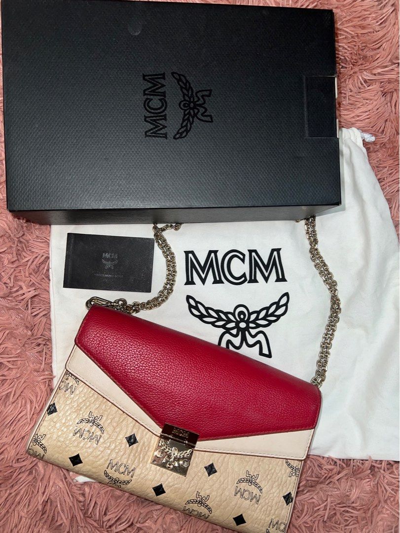 Millie crossbody in visetos leather block online