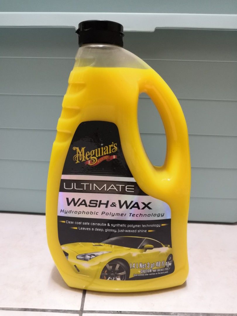 Meguiar's G17748 Ultimate Wash & Wax, 48 oz, Size: 48 Ounces