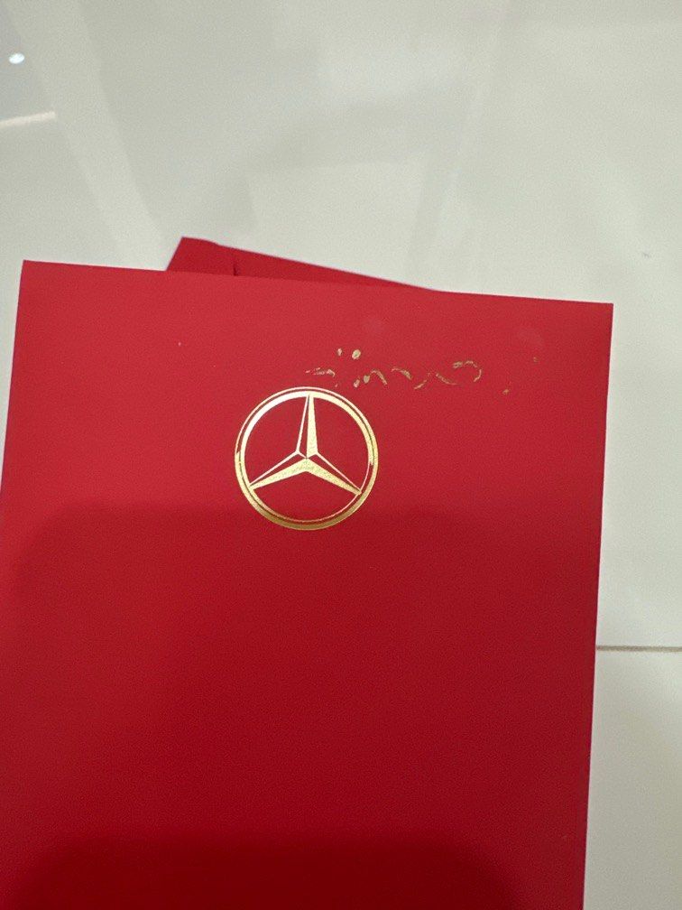 Mercedes 2024 Red packets, Hobbies & Toys, Stationery & Craft, Art
