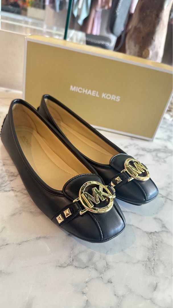 Michael kors sales fulton moc black