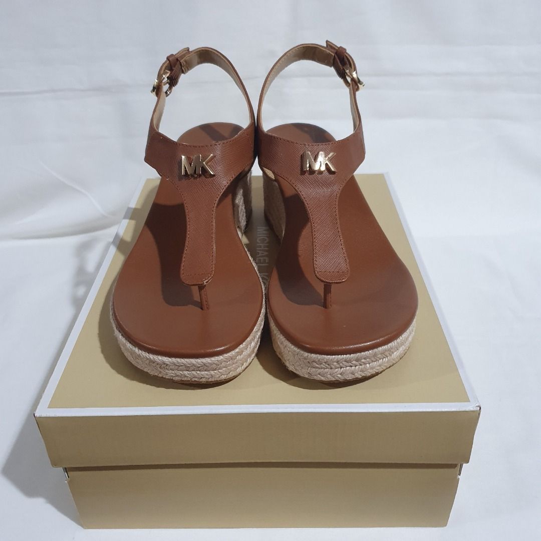 Laney saffiano leather sales espadrille wedge sandal