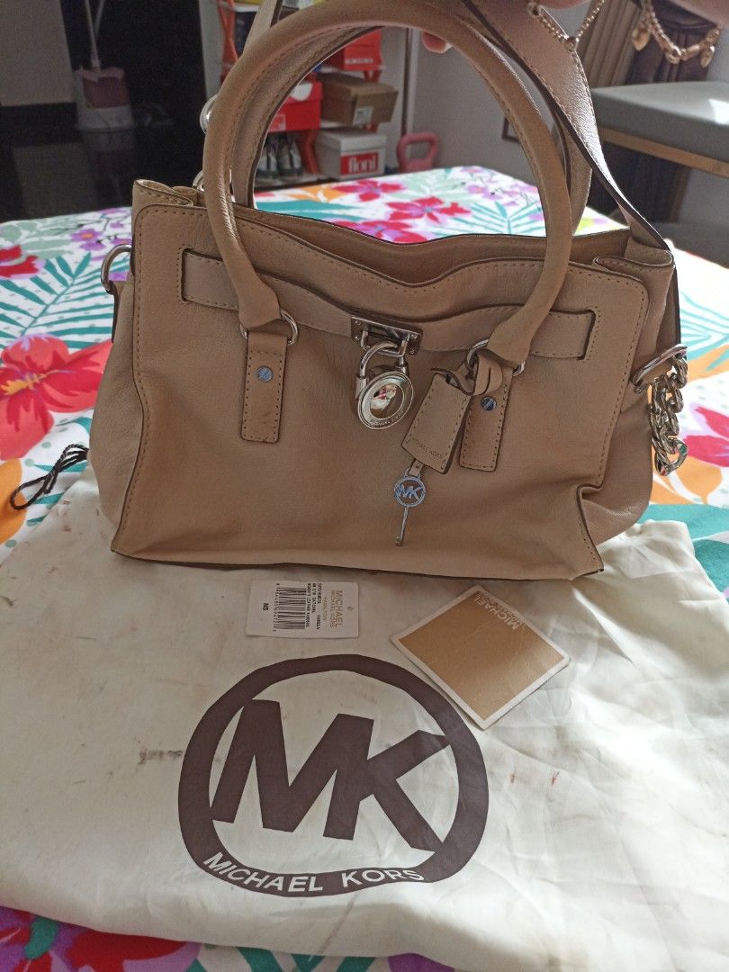 MK Hamilton Vanilla Satchel Bag Luxury Bags Wallets on Carousell