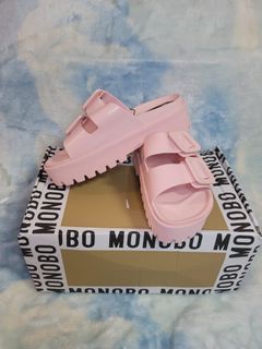 MONOBO Super Jello 2 Pink Sandals with Adjustable straps Authentic bought in Bangkok
