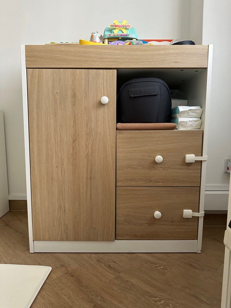 Mothercare Baby Changing Table Dresser Kids Cupboard Wardrobe