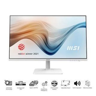 MSI MODERN MD272PW 27" IPS 75HZ 5MS 1920X1080 FHD ADJUSTABLE STAND PROFESSIONAL MONITOR