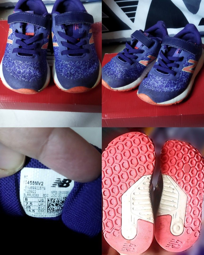 New balance size 25 clearance