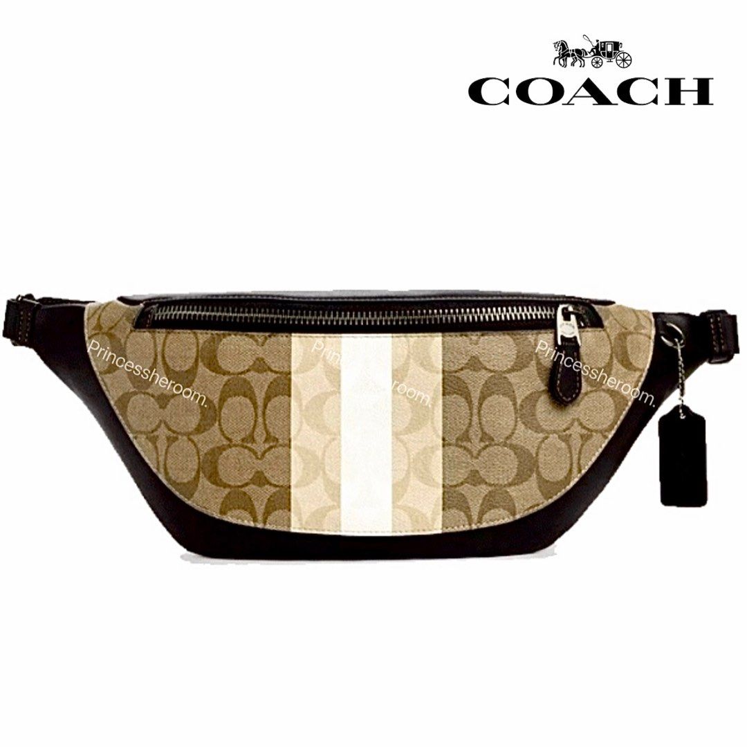 Coach belt bag 2025 signature canvas