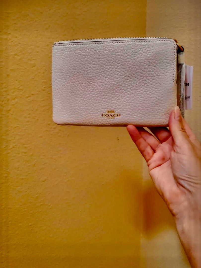 NEW Original Coach L Zip Pouch Women s Fashion Bags Wallets