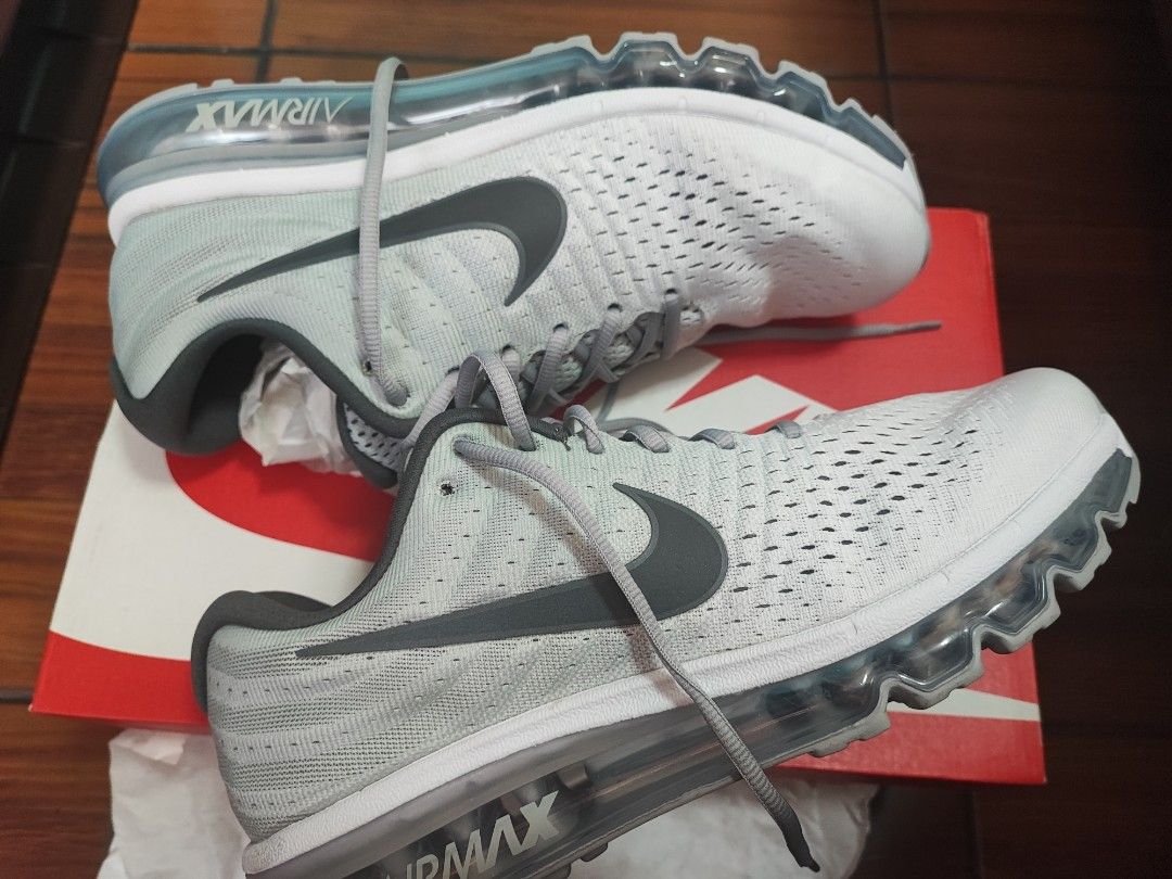 Nike air max online 2017 white/dark grey/wolf grey