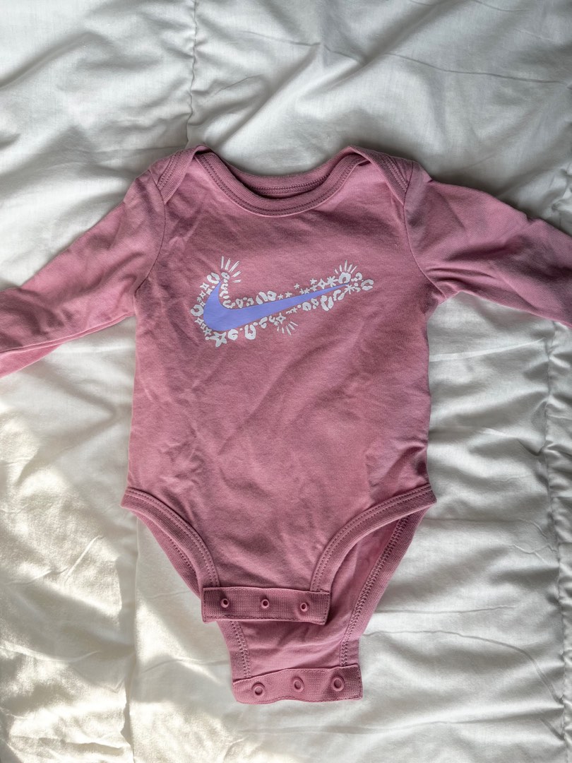 Purple nike onesie top