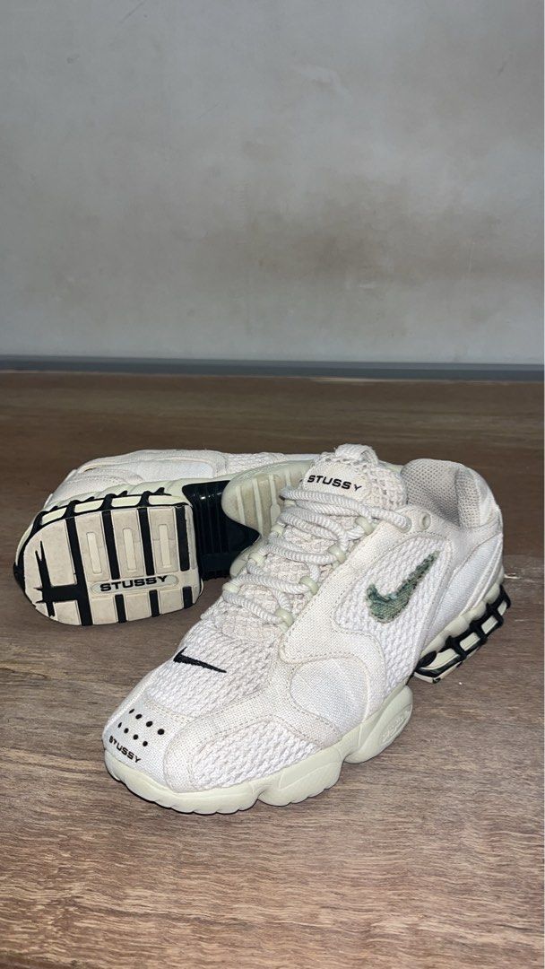 Nike x St ssy Air Zoom Spiridon Cage 2 Fossil Men s Fashion